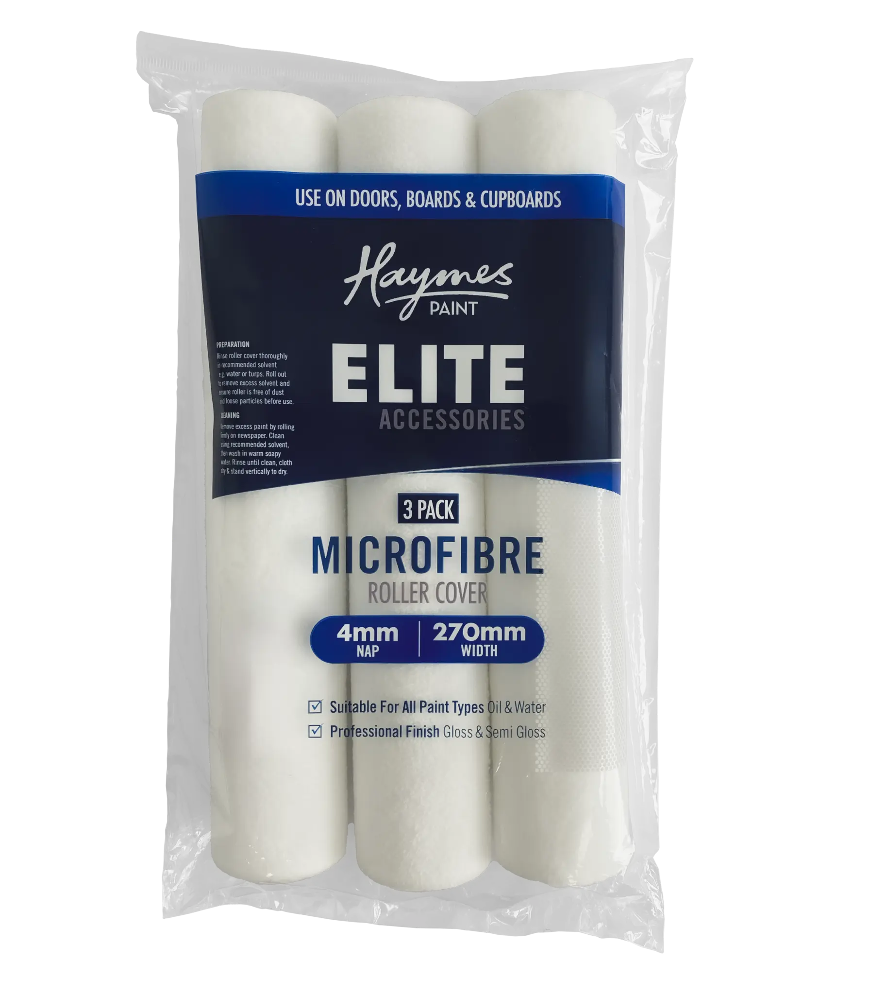 Microfiber Roller Sleeve 4mm Nap - Image 2