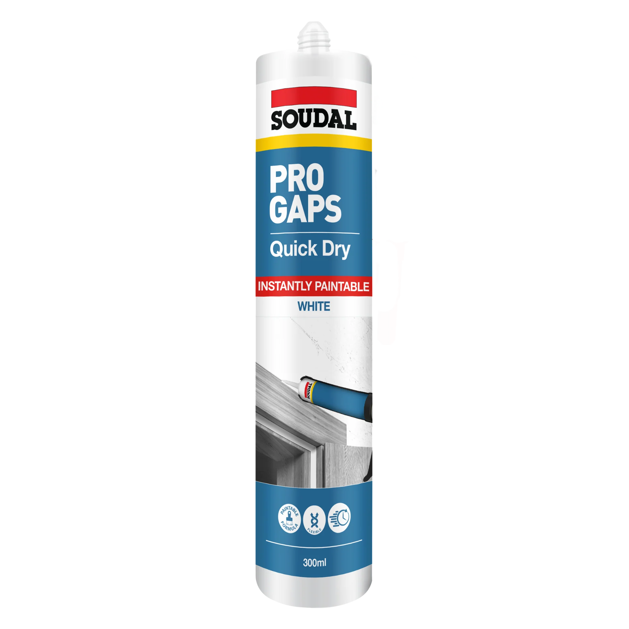 Soudal Pro Gaps Quick Dry 300ml - Image 2